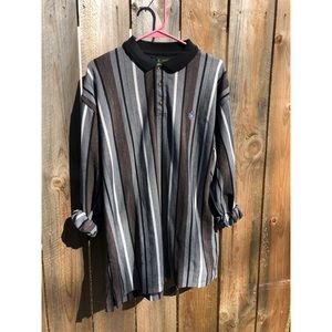 Vintage Long Sleeve Polo
